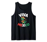 Viva Mexico Guitare Dinosaure Débardeur