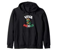 Viva Mexico Guitare Dinosaure Sweat à Capuche
