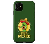 Viva Mexico, indépendance du Mexique, Funny Cactus Cinco de Mayo Coque pour iPhone 11