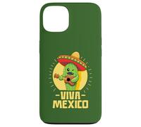 Viva Mexico, indépendance du Mexique, Funny Cactus Cinco de Mayo Coque pour iPhone 13