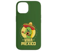 Viva Mexico, indépendance du Mexique, Funny Cactus Cinco de Mayo Coque pour iPhone 14