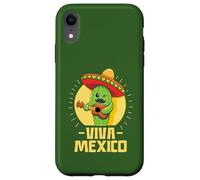 Viva Mexico, indépendance du Mexique, Funny Cactus Cinco de Mayo Coque pour iPhone XR