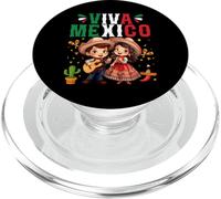 Viva Mexico Jour de l'indépendance Mexicaine PopSockets PopGrip pour MagSafe