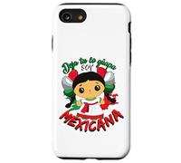 Viva Mexico Mexican Girl Flag Independence Day Girls Kids Coque pour iPhone SE (2020) / 7/8