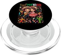 Viva Mexico Mexican Independence Day Garçons Filles Enfants PopSockets PopGrip pour MagSafe