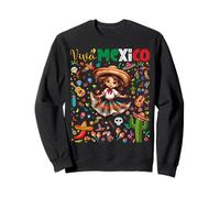 Viva Mexico Mexican Independence Day Garçons Filles Enfants Sweatshirt