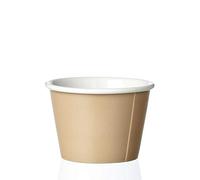 Viva Tasse en papier, Porcelaine, Beige, 13 ml