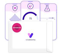 Vivabioma Advanced - Test du Microbiome Intestinal : Analyse de la Digestion, des Hormones, de l'Intolérance à l'Histamine | 45+ Rapports Personnalisés