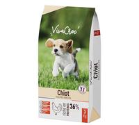 VIVACROC-Croquettes pour chien junior au poulet chiot VivaCroc - 3 kg