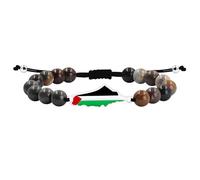 Vivaday Bracelet Culture Moyen-Orientale | Bracelet Liberté et Solidarité Fait Main | Bijoux pour la Paix Palestinienne | Bracelets de Soutien Culturel à la Fierté Palestinienne YA6029