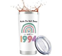 VivaJoy 30e anniversaire femmes - 30e anniversaire femmes 20 oz tasse tumbler tumbler, 30 femmes cadeaux d'anniversaire idées de cadeaux pour anniversaires (1994)