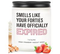 VivaJoy Bougie Parfumée Cadeau pour Femme - Décorations Amusantes pour 50e Anniversaire - Cadeau pour Maman