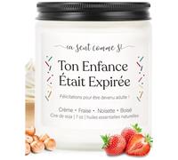 VivaJoy Cadeau Fille 18 Ans - Bougie et Décoration d'Anniversaire pour Adulte, Nièce, Soeur