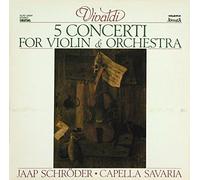 Vivaldi - 3 Concerti for Winds & Orchestra / Concerto for Violin & 2 Orchestras Milan Chamber Orchestra , Newell Jenkins, Conductor
