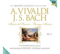 Golden classics series - Vivaldi - Bach - Coffret