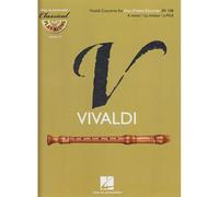 Partitions classique HAL LEONARD VIVALDI A. - CONCERTO EN LA MINEUR RV 108 + CD - FLUTE A BEC ALTO Flûte à bec