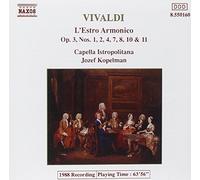 Vivaldi – Concerto L'estro Armonico (7) – Jozef Kopelman – CD – NAXOS
