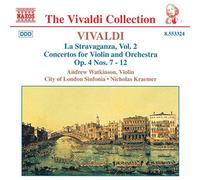 La stravaganza volume 2 - Concertos N° 7 à N° 12 opus 4 CD