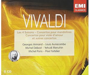 Vivaldi, A. - Vivaldi : Les 4 Saisons / Concertos pour mandolines / Concertos pour viole d'amour (Coffret
