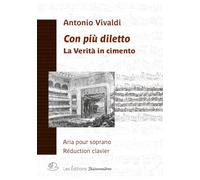 Vivaldi : Aria "Con più diletto il mio Cupido" (La Vertirà in Cimento), en réduction chant et clavier