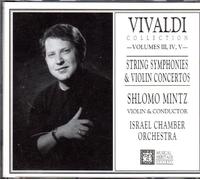Vivaldi Collection Volumes III, IV, V: String Symphonies & Violin Concertos [BOX SET]