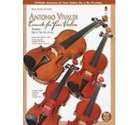 Vivaldi: Concerto For Four Violins In B Minor, Op. 3, No. 10, Rv580: Book/2-Cd Play-Along Pack
