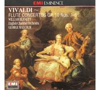 VIVALDI:Flute Concertos OP.10 NO. 1-6 - WILLIAM BENNETT / ENGLISH CHAMBER ORCHESTRA / GEORGE MALCOLM / EMI