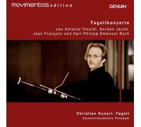 Vivaldi, Françaix, Bach : Concertos pour Basson. Kunert