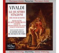 Vivaldi - Le Quattro Stagioni Pour Flûte Et Sept Instruments Anciens