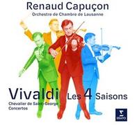 Vivaldi : Les 4 Saisons / Chevalier De Saint-George : Concertos pour violon