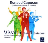 Vivaldi : Les 4 Saisons / Chevalier De Saint-George : Concertos pour violon CD