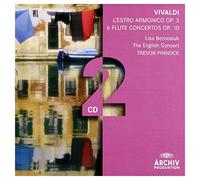 Vivaldi : L'Estro Armonico Op 3 ; 6 Concertos pour flûte Op 10