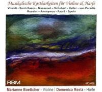 Vivaldi / Massenet / Schubert / Spohr – Musikalische Kostbarkeiten Für Harfe Und Violine – RBM