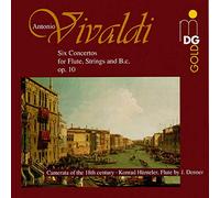 Concertos Pour Flûte, Cordes & B.C. Op. 10 Hünteler, Flûte: Camerata 18th. Century