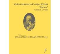 Vivaldi "Spring" Violin Concerto in E major, RV 269: Full bound score for study and review