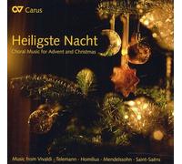 Vivaldi / Telemann / - Heiligste Nacht: Choral Music Advent & Christmas [New CD]