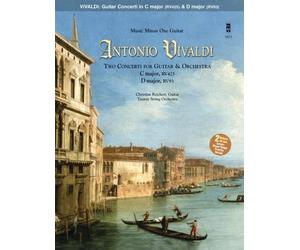 Vivaldi - Two Concerti for Guitar (Lute) & Orchestra: C Major, Rv425 and D Major, Rv93 [With 2 CD's] by Antonio Vivaldi (Composer), Christian Reichert (Illustrator), Taunus String Orchestra (Performer) (15-Jun-2003) Sheet music