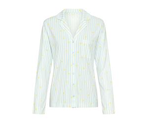 VIVANCE Chemise de nuit bleu ciel / jaune / jaune clair, Taille XS