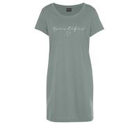 VIVANCE Chemise de nuit 'Dreams' saphir / pétrole / blanc, Taille S-M