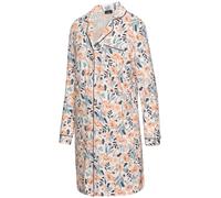 VIVANCE Chemise de nuit marine / bleu-gris / orange pastel / blanc, Taille XS