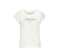 VIVANCE Chemise de nuit noir / blanc, Taille XL