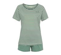 VIVANCE Pyjama 'Dreams' émeraude / vert pastel, Taille XS-S