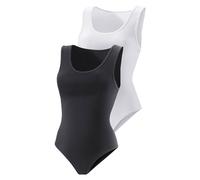 VIVANCE Shirtbody noir / blanc, Taille L