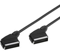 ViVanco™22191 Câble péritel 1,2 m Câble de connexion noir