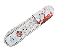 Vivanco 37650 multiprise Intérieur 4 m 6 sortie(s) CA Blanc - Multiprises (Intérieur, 4 m, 6 sortie(s) CA, Type C (Europlug), Type C, Plastique)