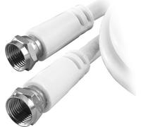 ViVanco™7.5m Receiver Connection Cable coaxial 7,5 m blanc (44072)