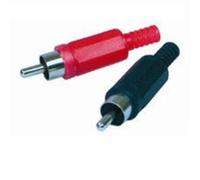 Vivanco 8/05 2St. -n RCA Noir, Rouge Adaptateur de Cable - Adaptateur pour Cable (RCA, Male Connector/Male Connector, Noir, Rouge, 2 pièce (s))