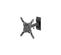 Vivanco BMO 6020 43" Noir - Supports muraux d'écrans plats (TV, 25 kg, 109,2 cm (43"), 75 x 75 mm, 200 x 200 mm, Noir)