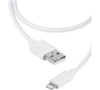 VIVanco™Câble de charge Lightning de haute qualité 1,2m, compatible avec les appareils Apple, MFI, charge rapide, blanc