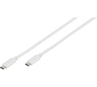 VIVanco™Câble de connexion USB 3.1 Type C de haute qualité, USB 3.1 Gen 2, taux de transfert élevé, avec puce E Marker, courant de charge élevé 20V, 1m